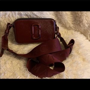 Marc Jacobs The Snapshot Leather Crossbody Bag